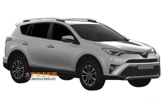 2016年国产 曝丰田新款rav4国内专利图