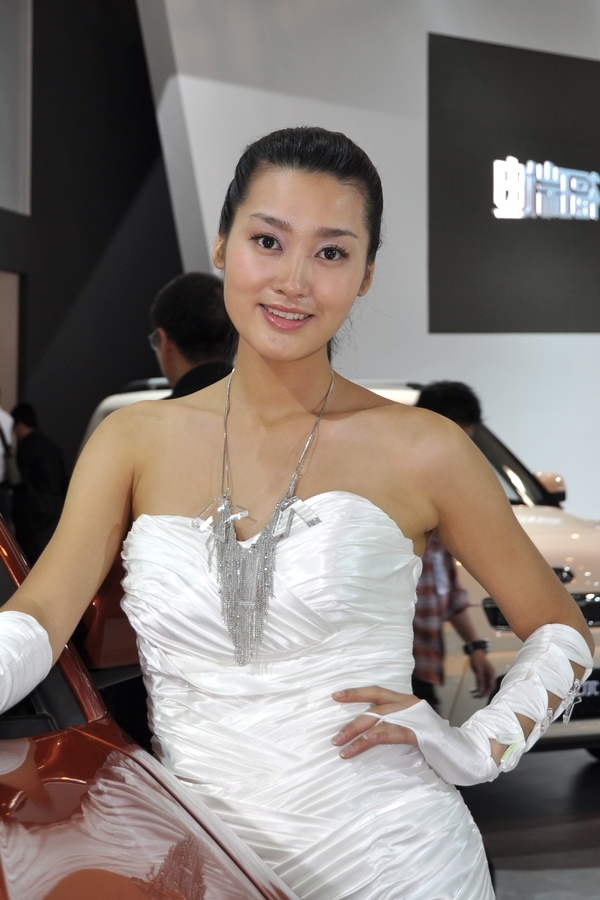 起亚的那些美女车模们