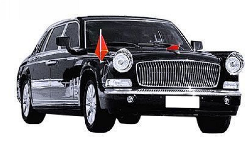 60年国庆庆典红旗防弹检阅车估价超800万--上