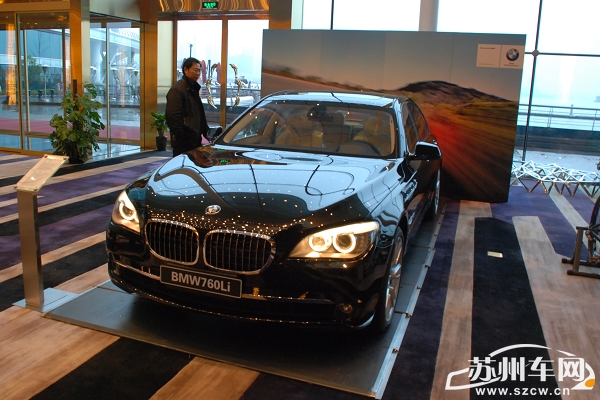 全新bmw760li中国60周年庆典版现身苏州