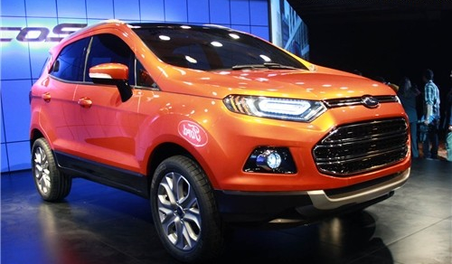 国产小型SUV 长安福特EcoSport谍照曝光--上
