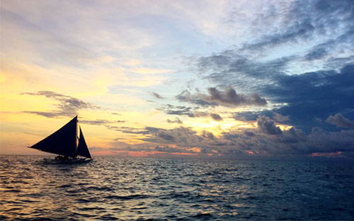 邂逅夕阳下的绝美风景—菲律宾长滩岛自由行