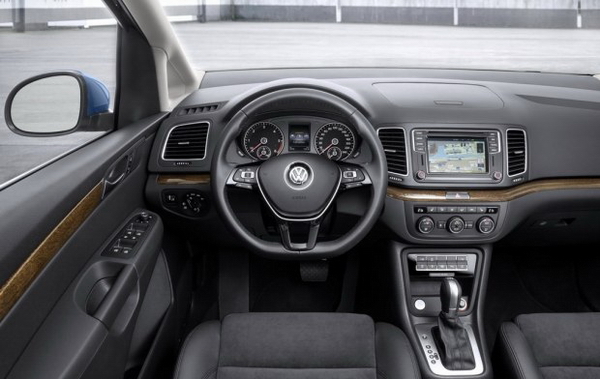 内饰有所调整!大众新款夏朗官方图发布