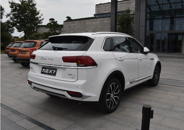 四季度上市 众泰大迈x7实车正式发布